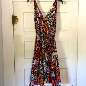 & Other Stories Animal Print dress sz 10
